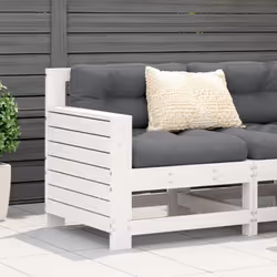 Ce canapé de jardin en bois avec coussin sera un excellent complément à votre jardin, terrasse ou patio pour discuter avec la ...