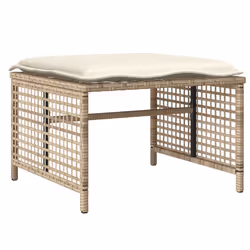 VidaXL 368138 banc de jardin Rotin, Acier - Vue supplémentaire 6