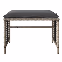 VidaXL 368139 banc de jardin Rotin, Acier - Vue supplémentaire 7