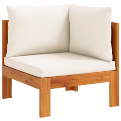 VidaXL 367622, Crème, Bois d'acacia, 110 kg, Adultes et enfants, 680 mm, 680 mm