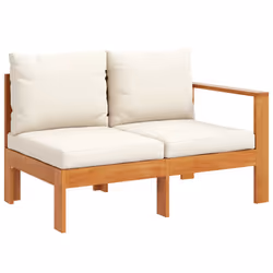 VidaXL 367624, Crème, Bois d'acacia, Adultes et enfants, 1140 mm, 680 mm, 640 mm