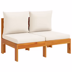 VidaXL 367625, Crème, Bois d'acacia, Adultes et enfants, 1060 mm, 680 mm, 640 mm