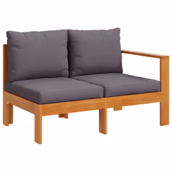 VidaXL 367630, Gris foncé, Bois d'acacia, Adultes et enfants, 1140 mm, 680 mm, 640 mm