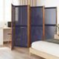 vidaXL Cloison de Séparation 6 Panneaux Séparateur de Pièce Écran dIntimité Paravent de Salon Chambre Intérieur 4003362