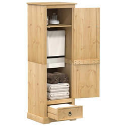 vidaXL Garde-robe Corona 55x50x170 cm bois de pin massif armoire de rangement organisateur de garde-robe armoire 4002766