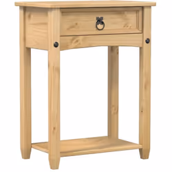 Cette table console classique en bois sera un supplément pratique et décoratif à votre décoration intérieure. Bois de pin mas ...