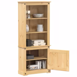 Vous êtes à la recherche d'un meuble haut élégant ? Ce buffet haut en bois ajoute un charme élégant à votre intérieur ! Bois ...