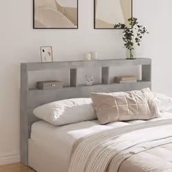 Cette armoire tête de lit à LED, au design élégant, donne à votre cadre de lit une touche de modernité étonnante et convient  ...