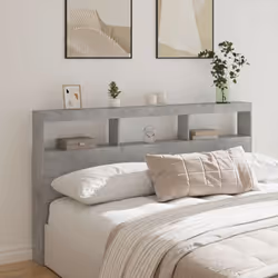 Cette armoire tête de lit à LED, au design élégant, donne à votre cadre de lit une touche de modernité étonnante et convient  ...
