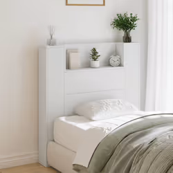 VidaXL 839231 tête de lit et pied de lit Blanc