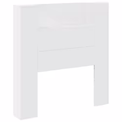 VidaXL 839231 tête de lit et pied de lit Blanc