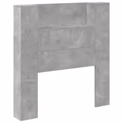 VidaXL 839234 tête de lit et pied de lit Gris