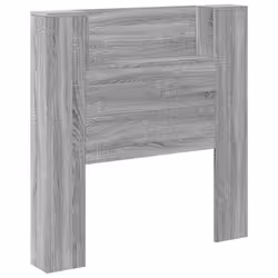 VidaXL 839236 tête de lit et pied de lit Gris, Chêne