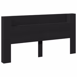 VidaXL 839267 tête de lit et pied de lit Noir