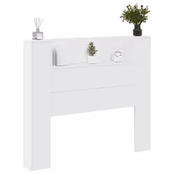 VidaXL 839273 tête de lit et pied de lit Blanc - Vue supplémentaire 5
