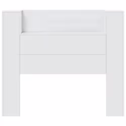 VidaXL 839273 tête de lit et pied de lit Blanc - Vue supplémentaire 6