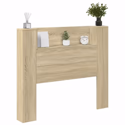 VidaXL 839275 tête de lit et pied de lit Chêne - Vue supplémentaire 5