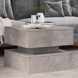 Décorez votre salon avec cette table basse moderne avec lumières LED, elle se marie facilement avec les meubles de tout style ...