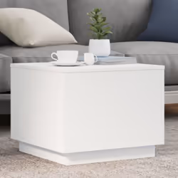 Décorez votre salon avec cette table basse moderne avec lumières LED, elle se marie facilement avec les meubles de tout style ...