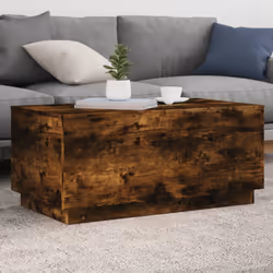 Décorez votre salon avec cette table basse moderne avec lumières LED, elle se marie facilement avec les meubles de tout style ...