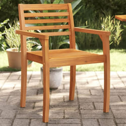 Vidaxl - Chaises de jardin lot de 2 59x55x85 cm bois massif d'acacia
