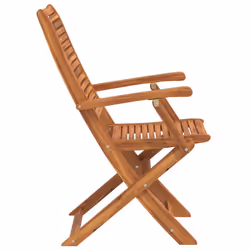 VidaXL 367698 chaise d'extérieur Terrace Bois d'acacia - Vue supplémentaire 5