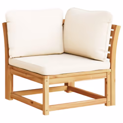 VidaXL 366488, Crème, Bois d'acacia, 110 kg, Adultes et enfants, 730 mm, 730 mm