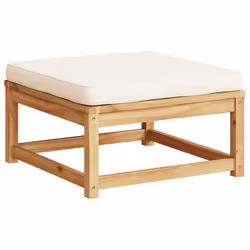 VidaXL 366490, Crème, Bois d'acacia, 110 kg, Adultes et enfants, 630 mm, 630 mm