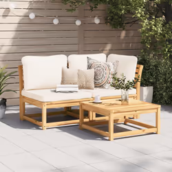 VidaXL 366492 banc de jardin Bois d'acacia