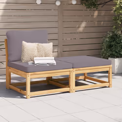 VidaXL 366497 banc de jardin Bois d'acacia