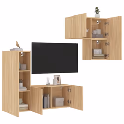 VidaXL 3216430 Support TV et centre de divertissement