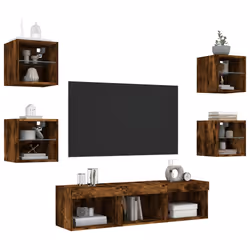 VidaXL 3216587 Support TV et centre de divertissement - Vue supplémentaire 4