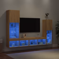 Ces unités murales TV sont la solution parfaite pour votre espace de vie afin de maximiser l'espace et de garder les surfaces ...