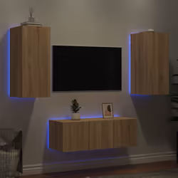 VidaXL 3216806 Support TV et centre de divertissement