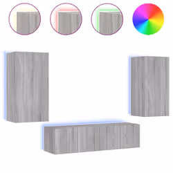 VidaXL 3216851, Gris, Bois, Bois, 600 mm, 350 mm, 310 mm
