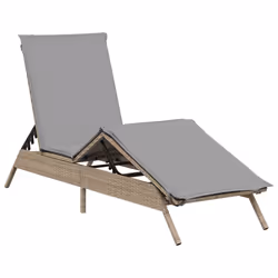 VidaXL 4002704, Linge, Siège rembourré, Polyuréthane, Acier, Gris, 110 kg, 590 mm