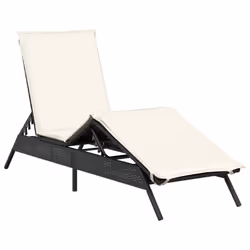VidaXL 4002710, Linge, Siège rembourré, Polyuréthane, Acier, Crème, Blanc, 110 kg, 350 mm