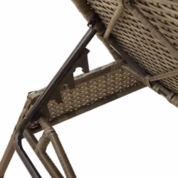 VidaXL 4002716 chaise d'extérieur Linge Siège rembourré Polyuréthane, Acier Bleu - Vue supplémentaire 8