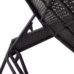 VidaXL 4002718 chaise d'extérieur Linge Siège rembourré Polyuréthane, Acier Bleu - Vue supplémentaire 8