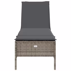 VidaXL 4002721 chaise d'extérieur Linge Siège rembourré Polyuréthane, Acier Crème, Blanc - Vue supplémentaire 4
