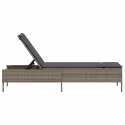VidaXL 4002721 chaise d'extérieur Linge Siège rembourré Polyuréthane, Acier Crème, Blanc - Vue supplémentaire 5