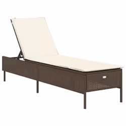 VidaXL 4002729, Linge, Siège rembourré, Polyuréthane, Acier, Crème, Blanc, 110 kg, 350 mm