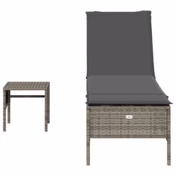 VidaXL 4002730 chaise d'extérieur Linge Siège rembourré Polyuréthane, Acier Crème, Blanc
