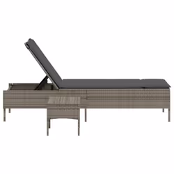 VidaXL 4002730 chaise d'extérieur Linge Siège rembourré Polyuréthane, Acier Crème, Blanc - Vue supplémentaire 4