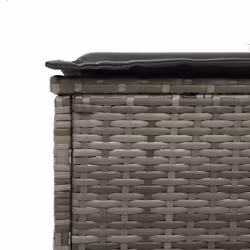 VidaXL 4002730 chaise d'extérieur Linge Siège rembourré Polyuréthane, Acier Crème, Blanc - Vue supplémentaire 8