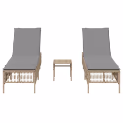 VidaXL 4002749 chaise d'extérieur Terrace Siège rembourré Polyuréthane, Acier Gris