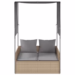 VidaXL 4002758 chaise d'extérieur Linge Siège rembourré Polyuréthane, Acier Gris