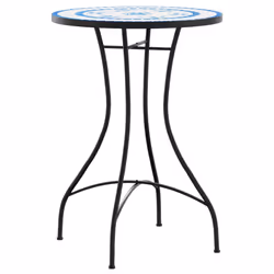 VidaXL 4003399 table de jardin Bleu - Vue supplémentaire 4