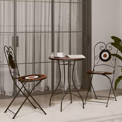 VidaXL 4003401 table de jardin Terre cuite