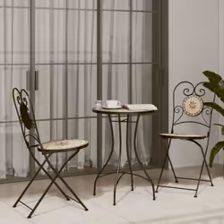 VidaXL 4003402 table de jardin Terre cuite